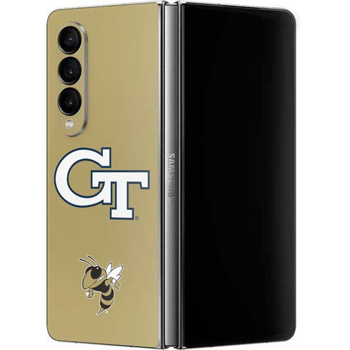 Georgia Institute of Technology GT with Mascot Galaxy Z Fold4 5G Skin