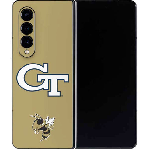Georgia Institute of Technology GT with Mascot Galaxy Z Fold4 5G Skin