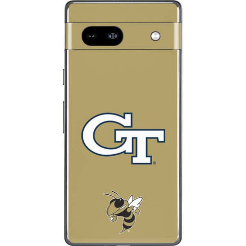 Georgia Institute of Technology GT with Mascot Google Pixel 7a Skin