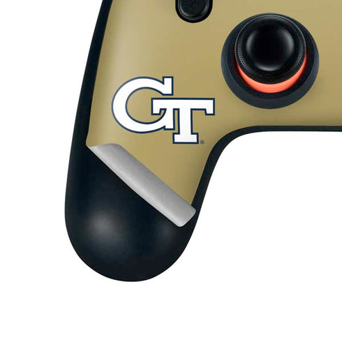 Georgia Institute of Technology GT with Mascot Google Stadia Controller Skin
