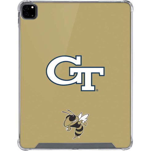 Georgia Institute of Technology GT with Mascot iPad Pro 12.9in (2020) Clear Case