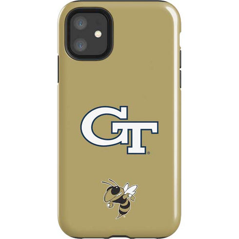 Georgia Institute of Technology GT with Mascot iPhone 11 Impact Case