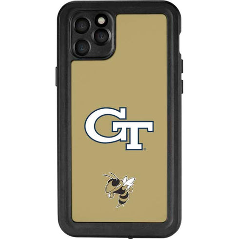 Georgia Institute of Technology GT with Mascot iPhone 11 Pro Max Waterproof Case