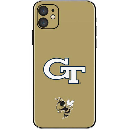 Georgia Institute of Technology GT with Mascot iPhone 11 Skin