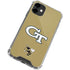 Georgia Institute of Technology GT with Mascot iPhone 12 Clear Case