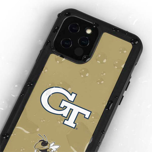 Georgia Institute of Technology GT with Mascot iPhone 12 Pro Max Waterproof Case