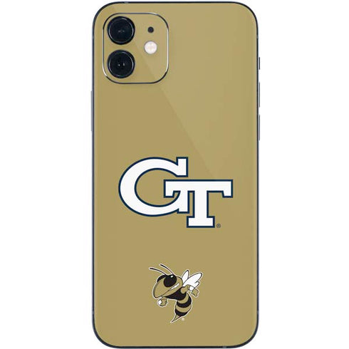 Georgia Institute of Technology GT with Mascot iPhone 12 Skin