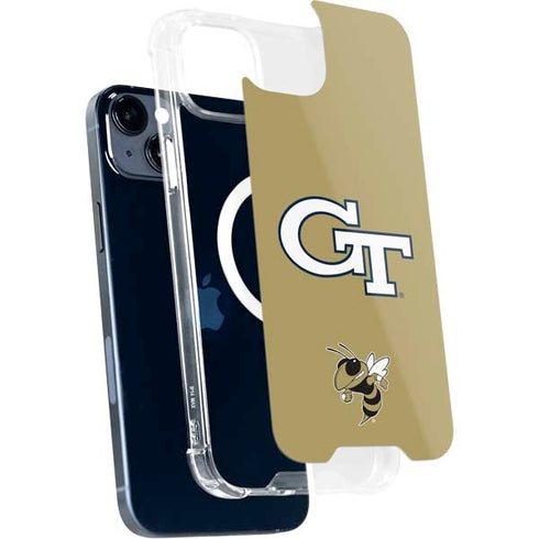 Georgia Institute of Technology GT with Mascot iPhone 15 MagSafe Case
