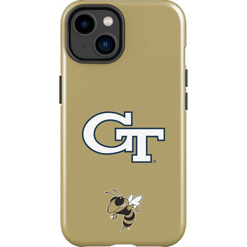 Georgia Institute of Technology GT with Mascot iPhone 14 Plus Impact Case