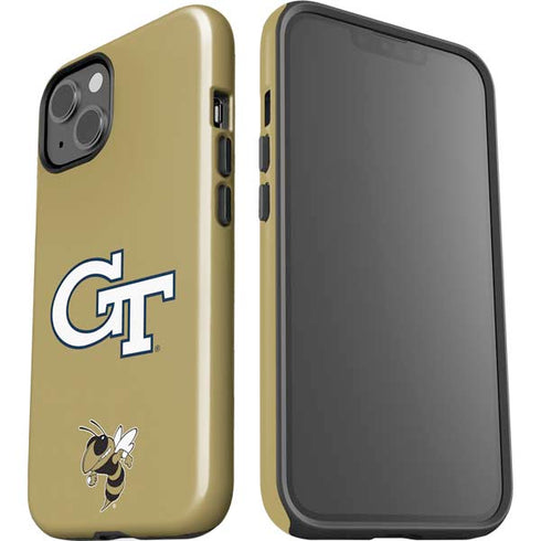 Georgia Institute of Technology GT with Mascot iPhone 15 Plus Impact Case