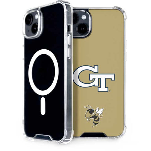 Georgia Institute of Technology GT with Mascot iPhone 14 Plus MagSafe Case