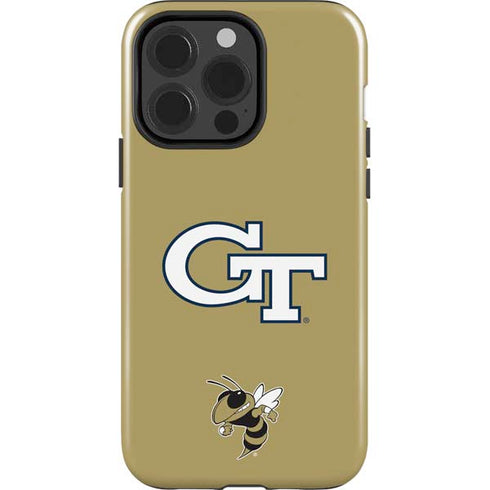 Georgia Institute of Technology GT with Mascot iPhone 14 Pro Impact Case