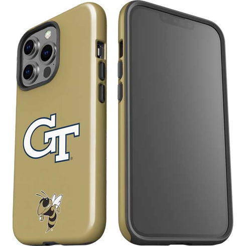 Georgia Institute of Technology GT with Mascot iPhone 14 Pro Impact Case