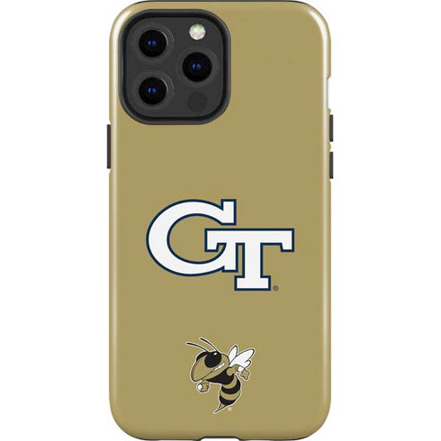 Georgia Institute of Technology GT with Mascot iPhone 15 Pro Max Impact Case
