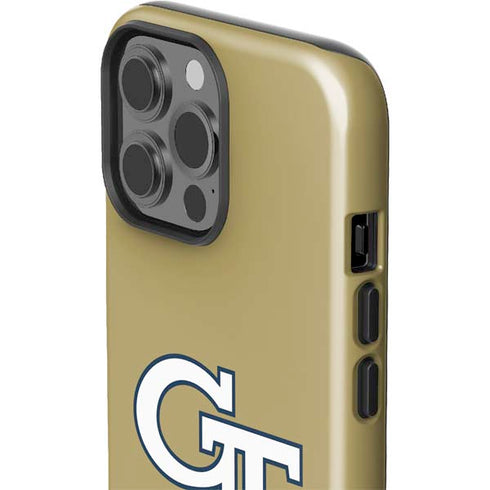 Georgia Institute of Technology GT with Mascot iPhone 15 Pro Max Impact Case