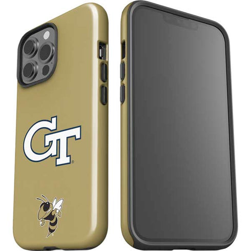 Georgia Institute of Technology GT with Mascot iPhone 15 Pro Max Impact Case