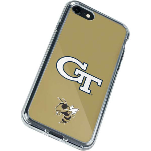 Georgia Institute of Technology GT with Mascot iPhone SE (2nd & 3rd Gen) Clear Case