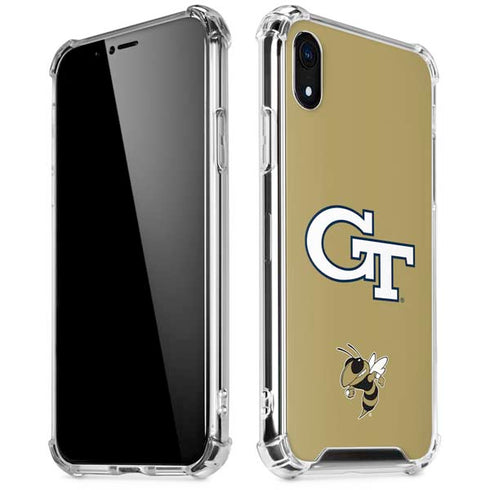 Georgia Institute of Technology GT with Mascot iPhone XR Clear Case