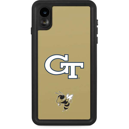 Georgia Institute of Technology GT with Mascot iPhone XR Waterproof Case