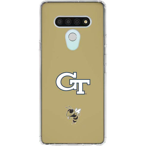 Georgia Institute of Technology GT with Mascot LG Stylo 6 Clear Case