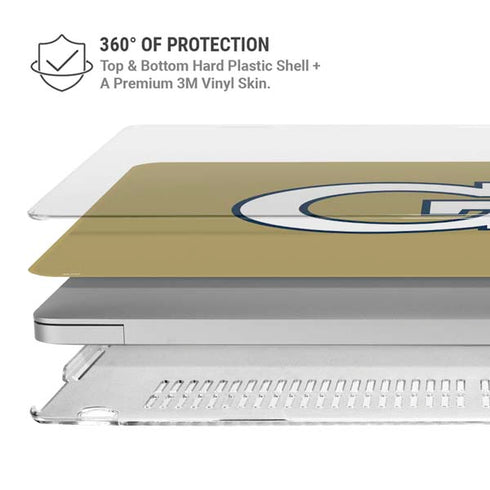 Georgia Institute of Technology GT with Mascot MacBook Air 15in (2023-2025) Case plus Skin
