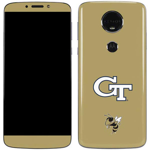 Georgia Institute of Technology GT with Mascot Moto E5 Plus Skin