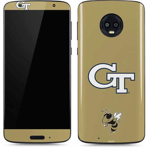 Georgia Institute of Technology GT with Mascot Moto G6 Skin