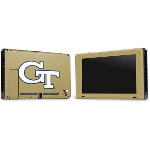 Georgia Institute of Technology GT with Mascot Nintendo Switch Bundle Skin