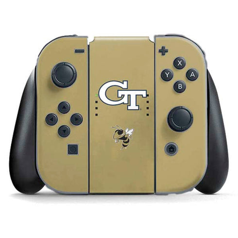 Georgia Institute of Technology GT with Mascot Nintendo Switch (2017-2021) Joy-Con Controller Skin