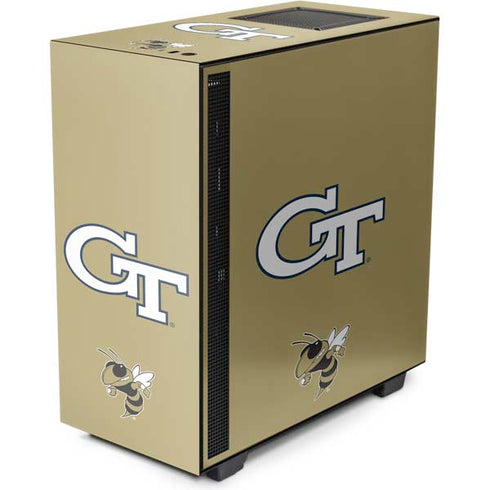 Georgia Institute of Technology GT with Mascot NZXT H510 Compact ATX Mid-Tower Case Skin