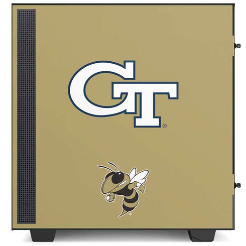 Georgia Institute of Technology GT with Mascot NZXT H510 Compact ATX Mid-Tower Case Skin