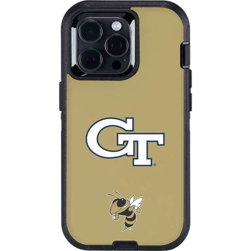 Georgia Institute of Technology GT with Mascot Otterbox Defender iPhone Skin
