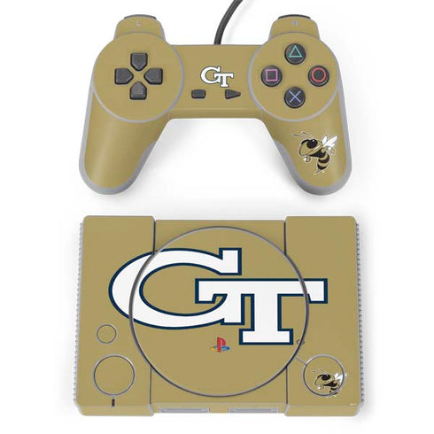 Georgia Institute of Technology GT with Mascot PlayStation Classic Bundle Skin