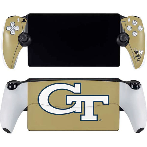 Georgia Institute of Technology GT with Mascot PlayStation Portal Remote Player Skin