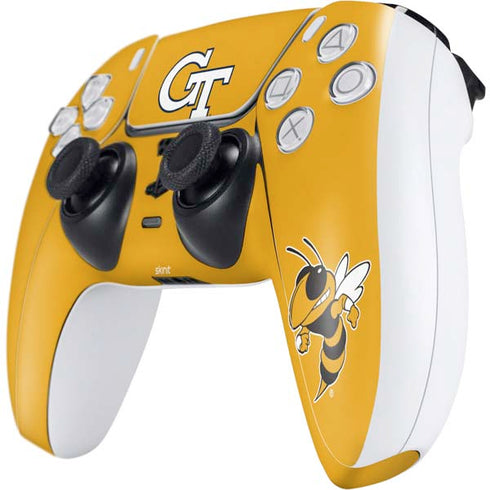 Georgia Institute of Technology GT with Mascot PS5 Controller Skin