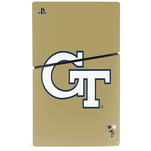 Georgia Institute of Technology GT with Mascot PS5 Slim Disk Bundle Skin