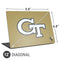 Georgia Institute of Technology GT with Mascot Universal Laptop 12in (9.8 x 6.8in) Skin