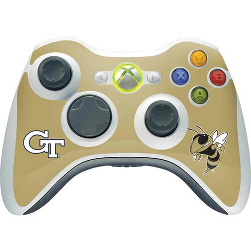 Georgia Institute of Technology GT with Mascot Xbox 360 Wireless Controller Skin