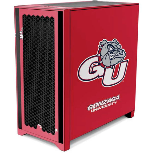 Gonzaga University GU Bulldogs Corsair 4000D Tempered Glass Mid-Tower ATX Case Skin