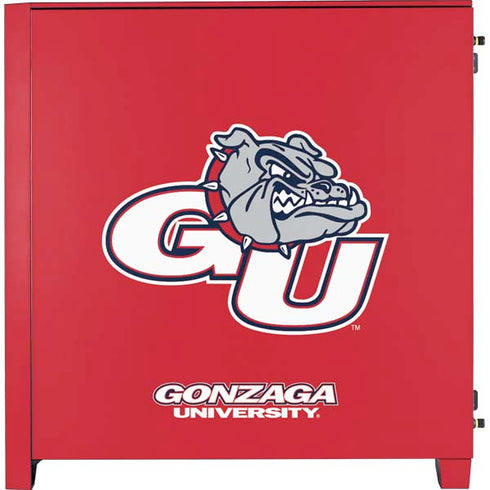 Gonzaga University GU Bulldogs Corsair 4000D Tempered Glass Mid-Tower ATX Case Skin