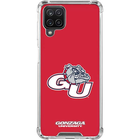 Gonzaga University GU Bulldogs Galaxy A12 Clear Case