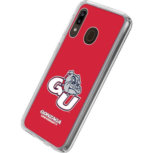 Gonzaga University GU Bulldogs Galaxy A20 Clear Case