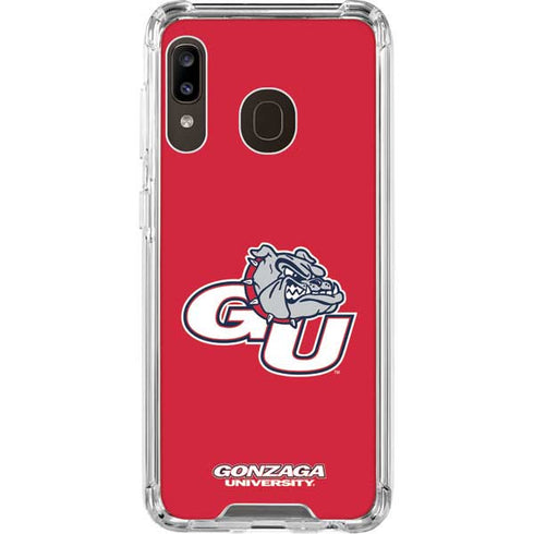 Gonzaga University GU Bulldogs Galaxy A30 Clear Case
