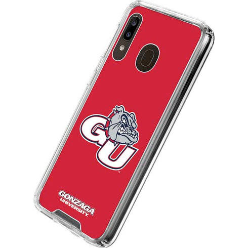 Gonzaga University GU Bulldogs Galaxy A30 Clear Case