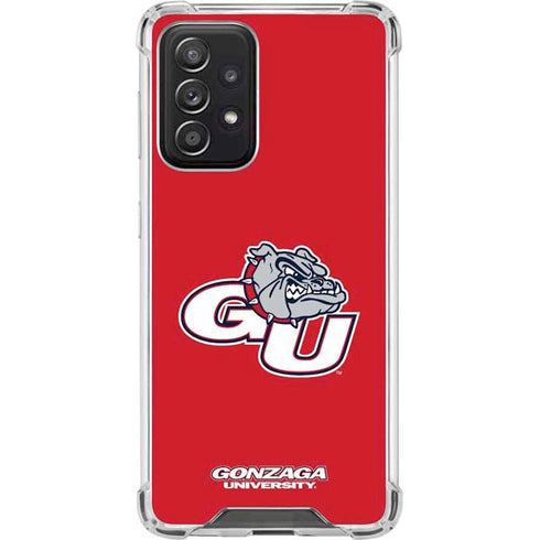 Gonzaga University GU Bulldogs Galaxy A52 5G Clear Case