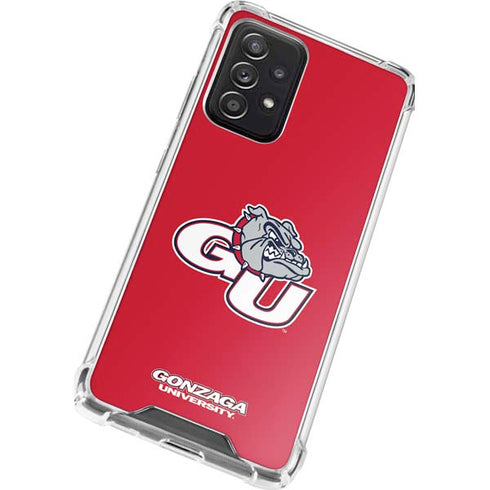 Gonzaga University GU Bulldogs Galaxy A52 5G Clear Case