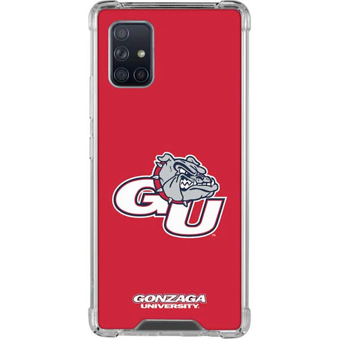 Gonzaga University GU Bulldogs Galaxy A71 5G Clear Case