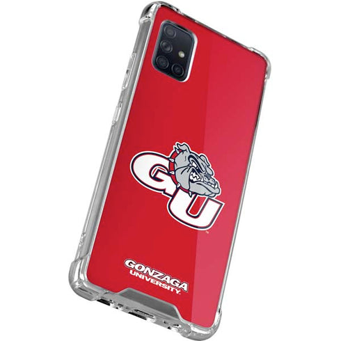 Gonzaga University GU Bulldogs Galaxy A71 5G Clear Case