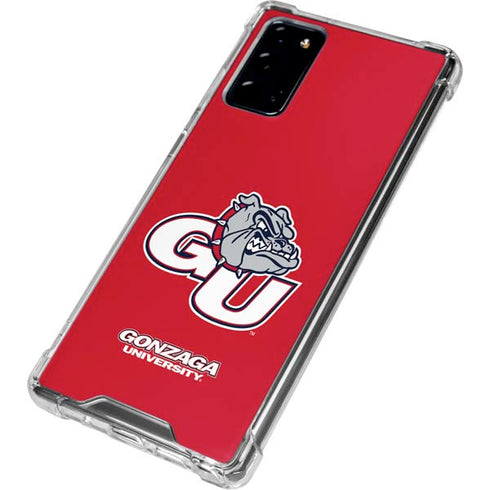 Gonzaga University GU Bulldogs Galaxy Note20 5G Clear Case