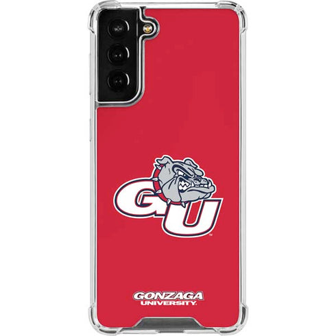 Gonzaga University GU Bulldogs Galaxy S21 FE Clear Case